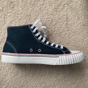 P.F. Flyers High Top Classic Sneakers, Size 8M, 9.5 W